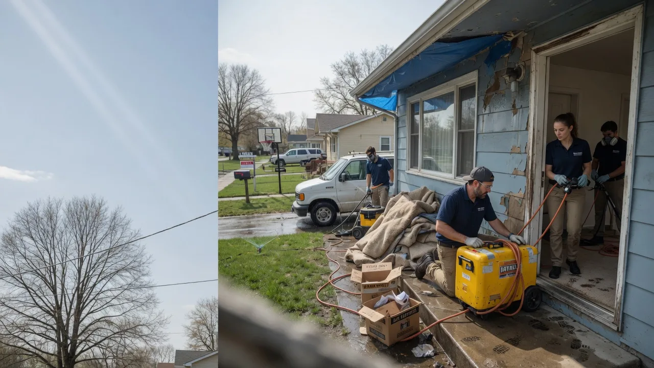 Basement Flood Cleanup in York, ND near me